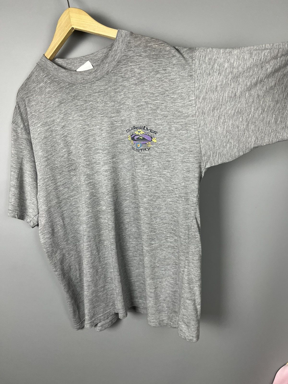 Quiksilver Rare vintage Quiksilver tee big logo 90-s Size US XL / EU 56 / 4 - 5 Thumbnail