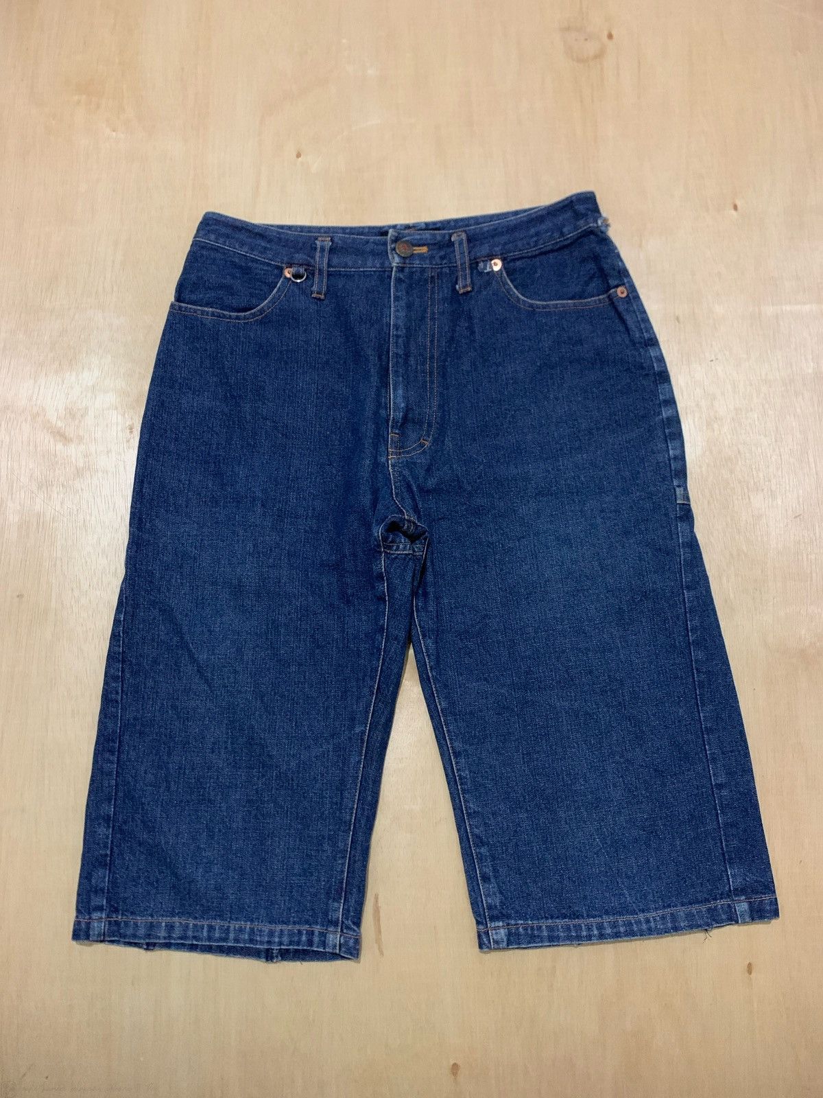 Hysteric Glamour × If Six Was Nine × Japanese Brand Tokyo Rock Super Lovers Skull Short Jeans Size US 29 - 3 Thumbnail