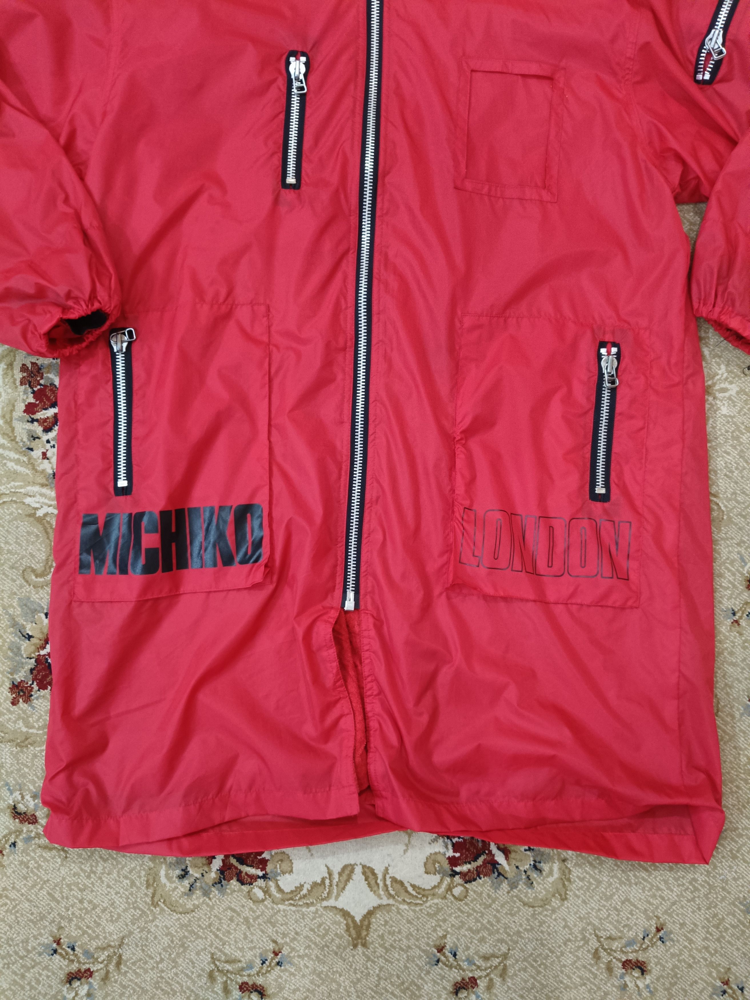 Michiko Koshino × Michiko Koshino London × Vintage Vintage Michiko London Oversize Hoody Jacket Size US L / EU 52-54 / 3 - 9 Thumbnail