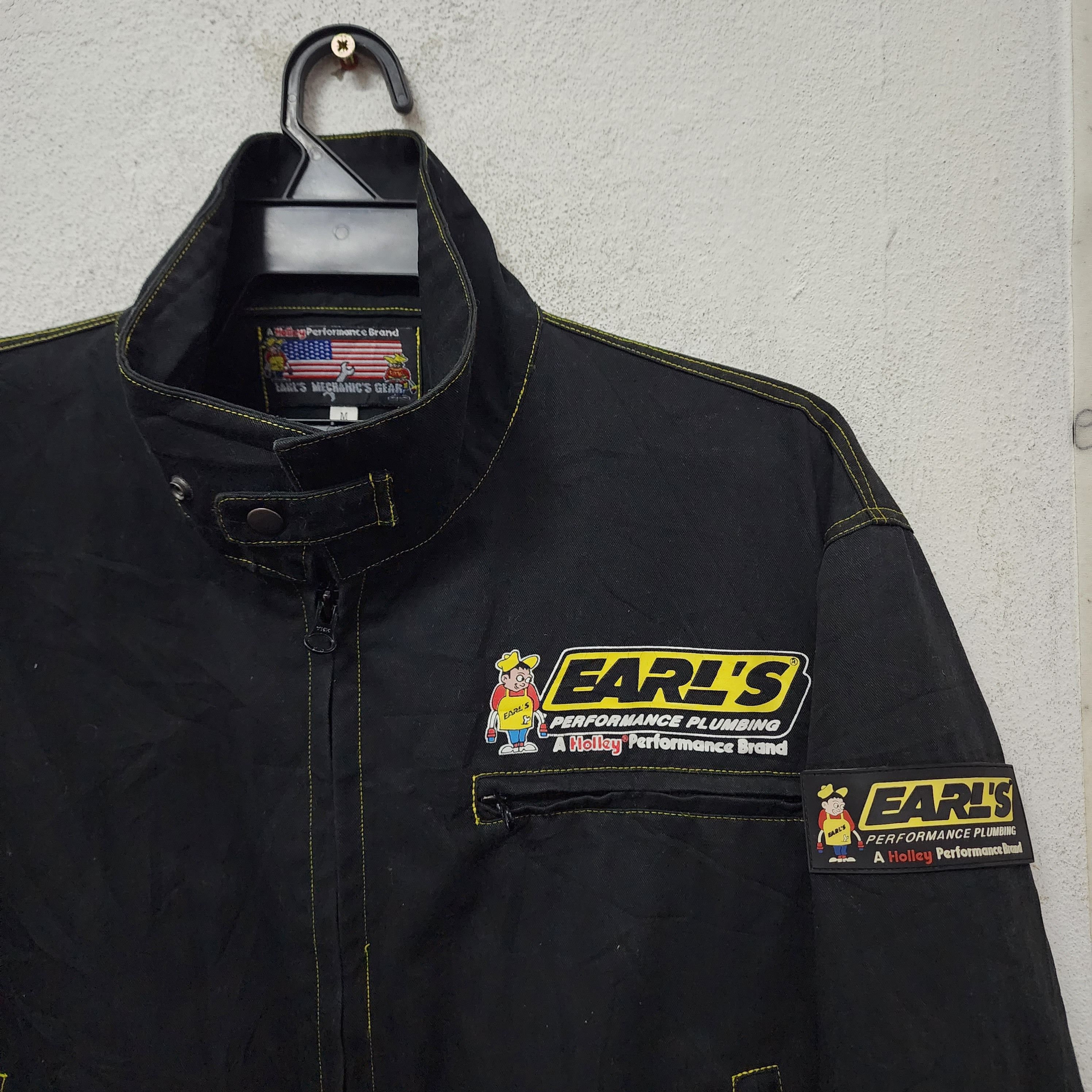 EARLS 🔥RARE🔥Earl's Mechanic Gear Holley Vintage Jacket Size US M / EU 48-50 / 2 - 5 Thumbnail
