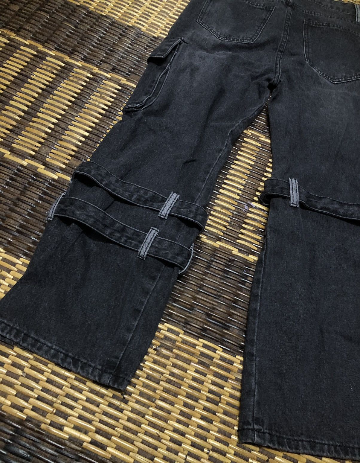 If Six Was Nine × Japanese Brand × Le Grande Bleu (L.G.B.) MEBXX BONDAGE DESIGN CARGO STYLE (UNISEX) Size US 27 - 15 Thumbnail