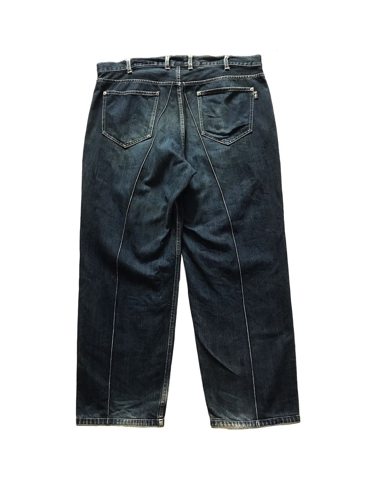 Designer × Japanese Brand JAPANESE BRAND FIRMEZA BAGGY STYLE JEANS Size US 36 / EU 52 - 2 Thumbnail