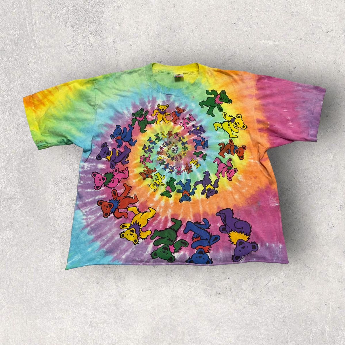 image of Band Tees x Fruit Of The Loom Vintage Grateful Dead Tee in Tie Dye, Men's (Size XL)