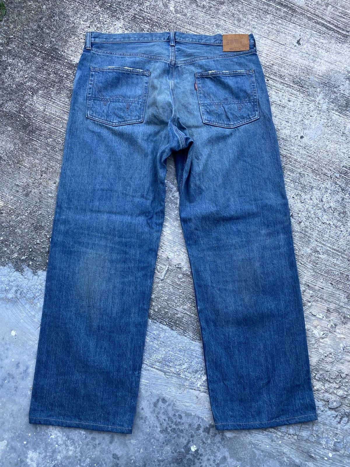 Other Vintage Edwin 505Z selvedge W40 L43 blue denim Size US 40 / EU 56 - 7 Thumbnail