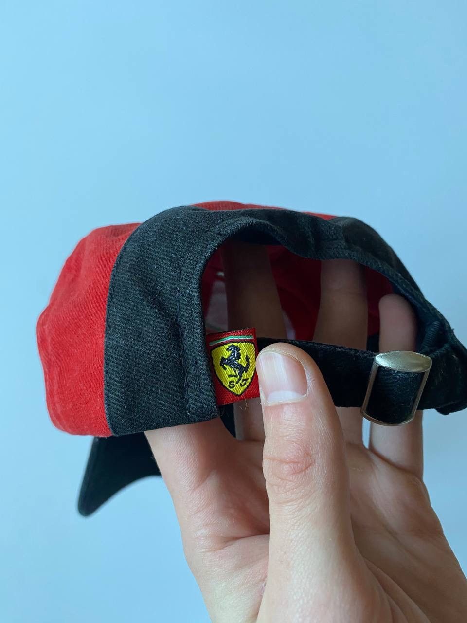 Ferrari Vintage Red Cap Ferrari Racing Cap OS 2002 Size ONE SIZE - 4 Thumbnail