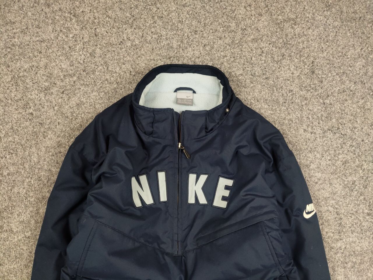 Nike Vintage 90's Nike Center Logo Anorak Pocket Light jacket Size US S / EU 44-46 / 1 - 8 Thumbnail