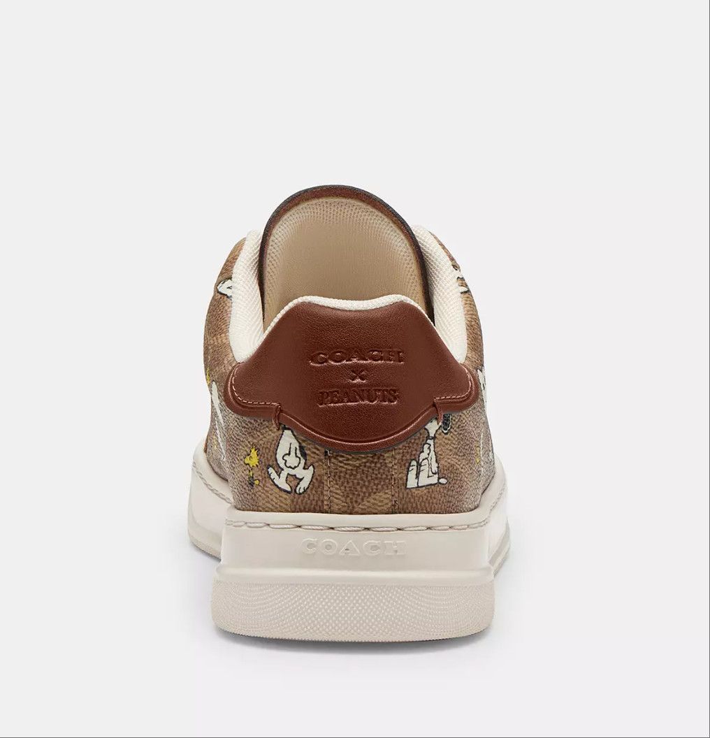 Coach Peanuts High Line Sneaker In Signature Canvas With Snoopy Size US 8.5 / IT 38.5 - 9 Thumbnail
