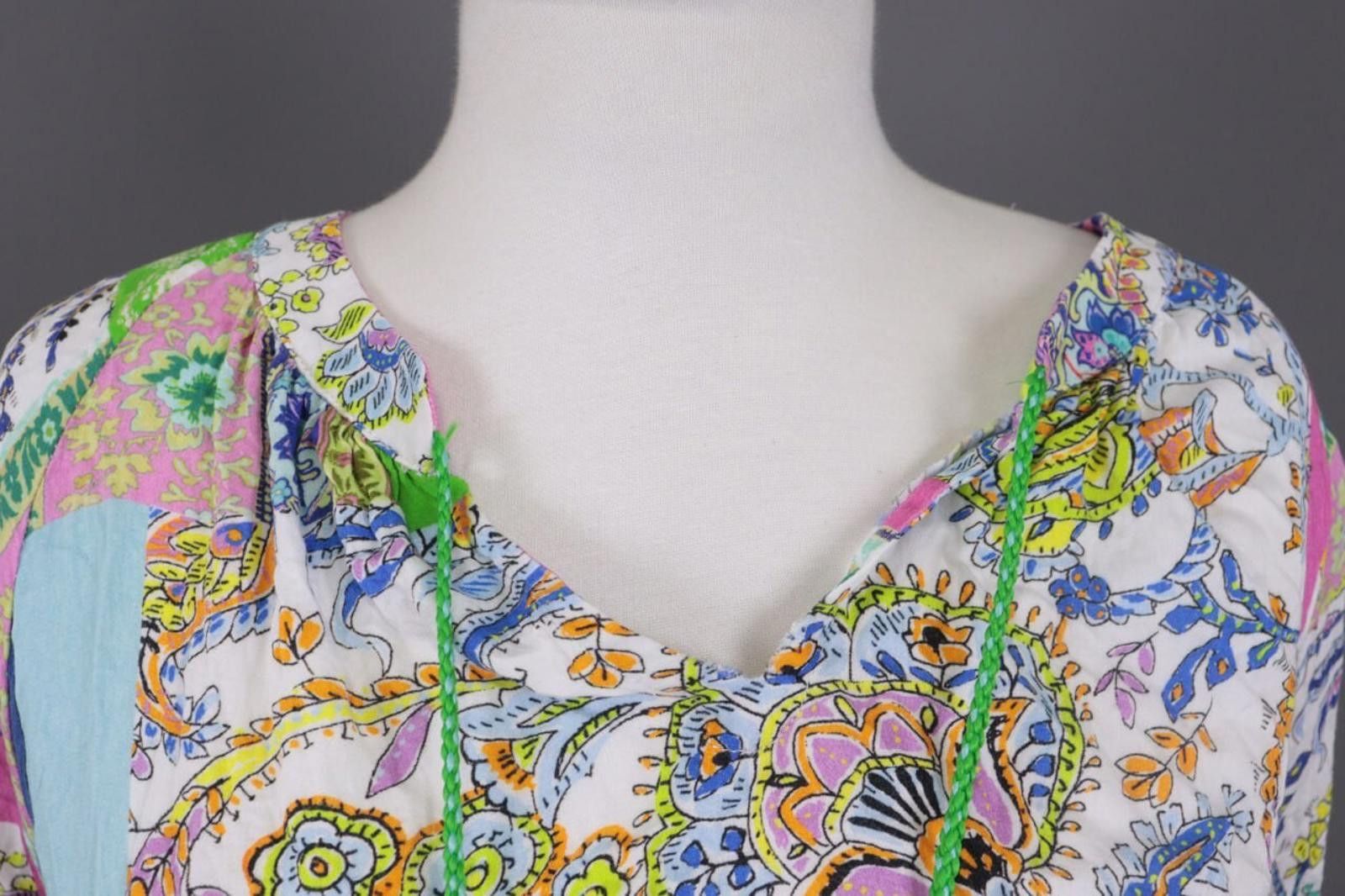 Designer Emily Van Den Bergh Jasquard Floral Blouse Shirt Size 40 Size M / US 6-8 / IT 42-44 - 6 Thumbnail