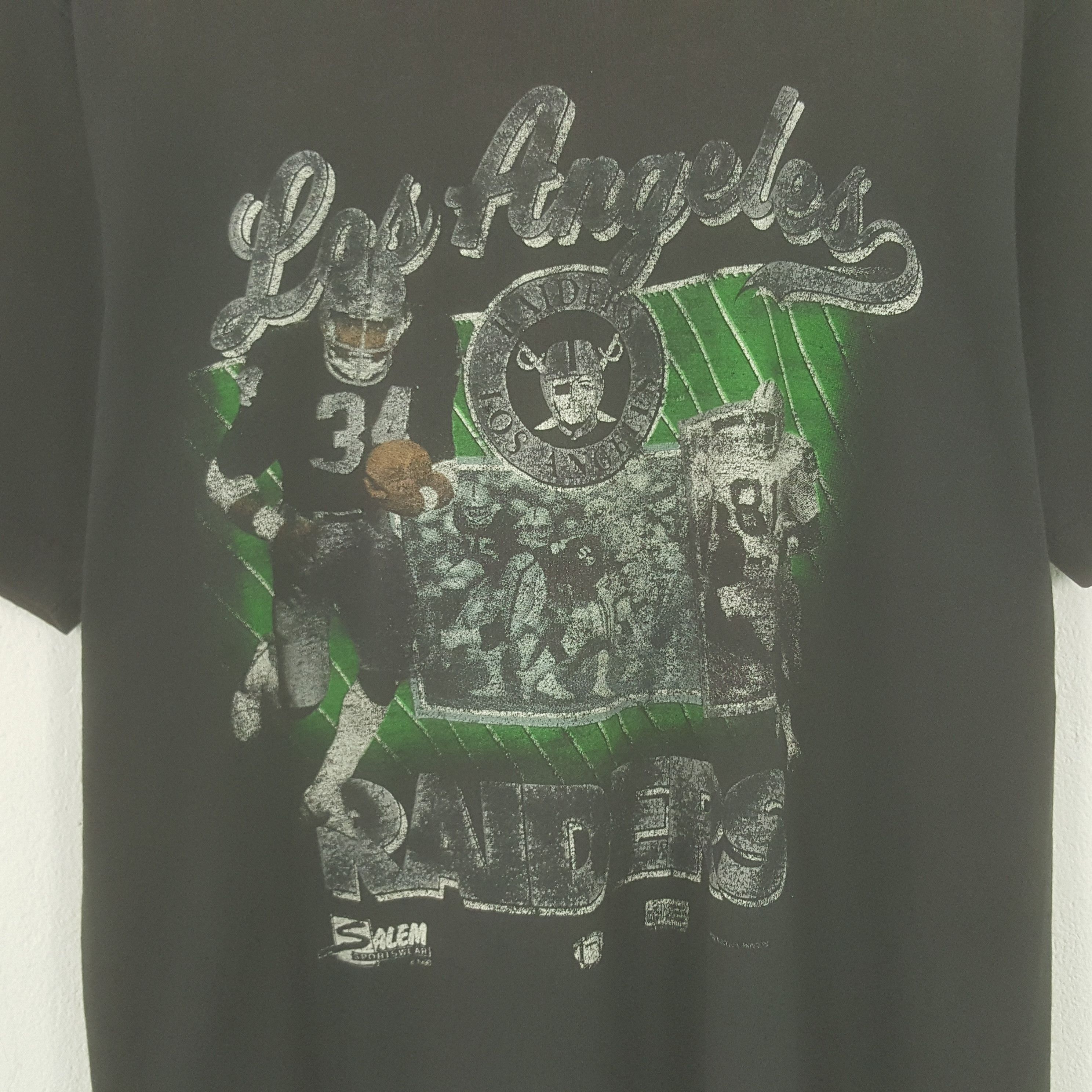 NFL × Vintage Vintage Raiders Los Angeles Tshirt Size US M / EU 48-50 / 2 - 2 Thumbnail