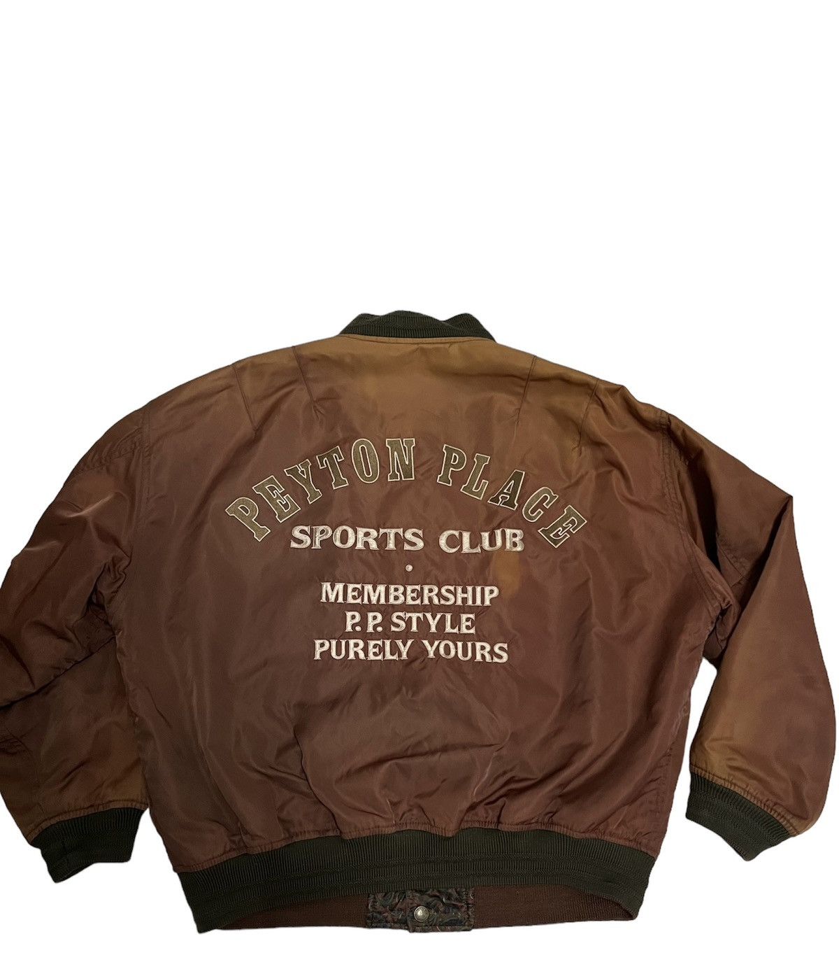 If Six Was Nine × PPFM VINTAGE PEYTON PLACE FOR MEN (PPFM) VARSITY JACKET Size US M / EU 48-50 / 2 - 2 Thumbnail