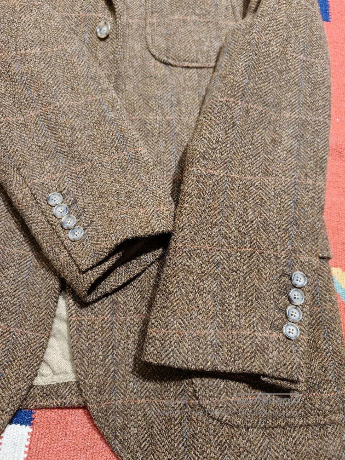 Rugby Ralph Lauren RL Rugby Wool Plaid Blazer. Size US L / EU 52-54 / 3 - 7 Thumbnail
