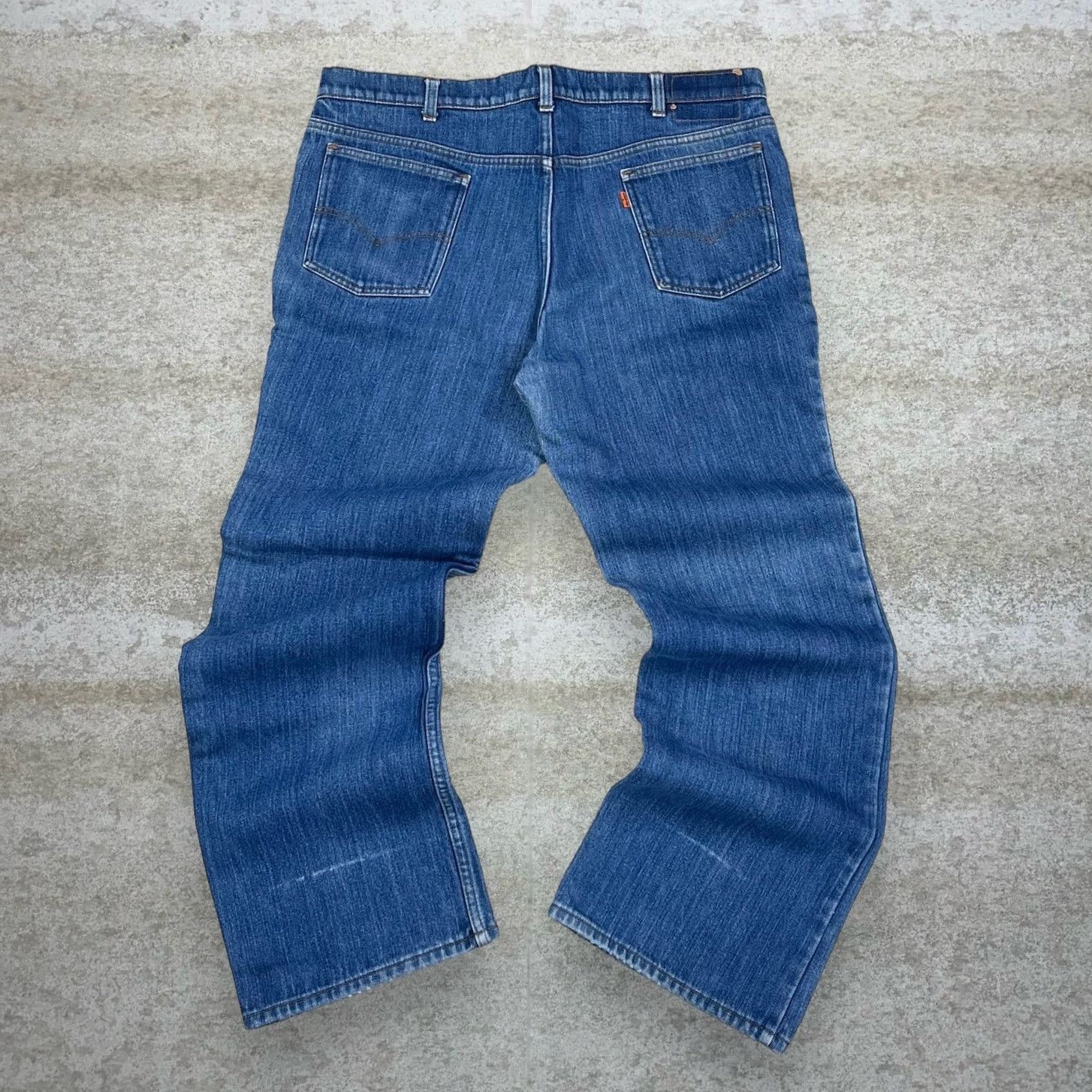 Levi's True Vintage 70s Orange Tab Levis Jeans 40x32 Medium Wash Size US 40 / EU 56 - 1 Thumbnail