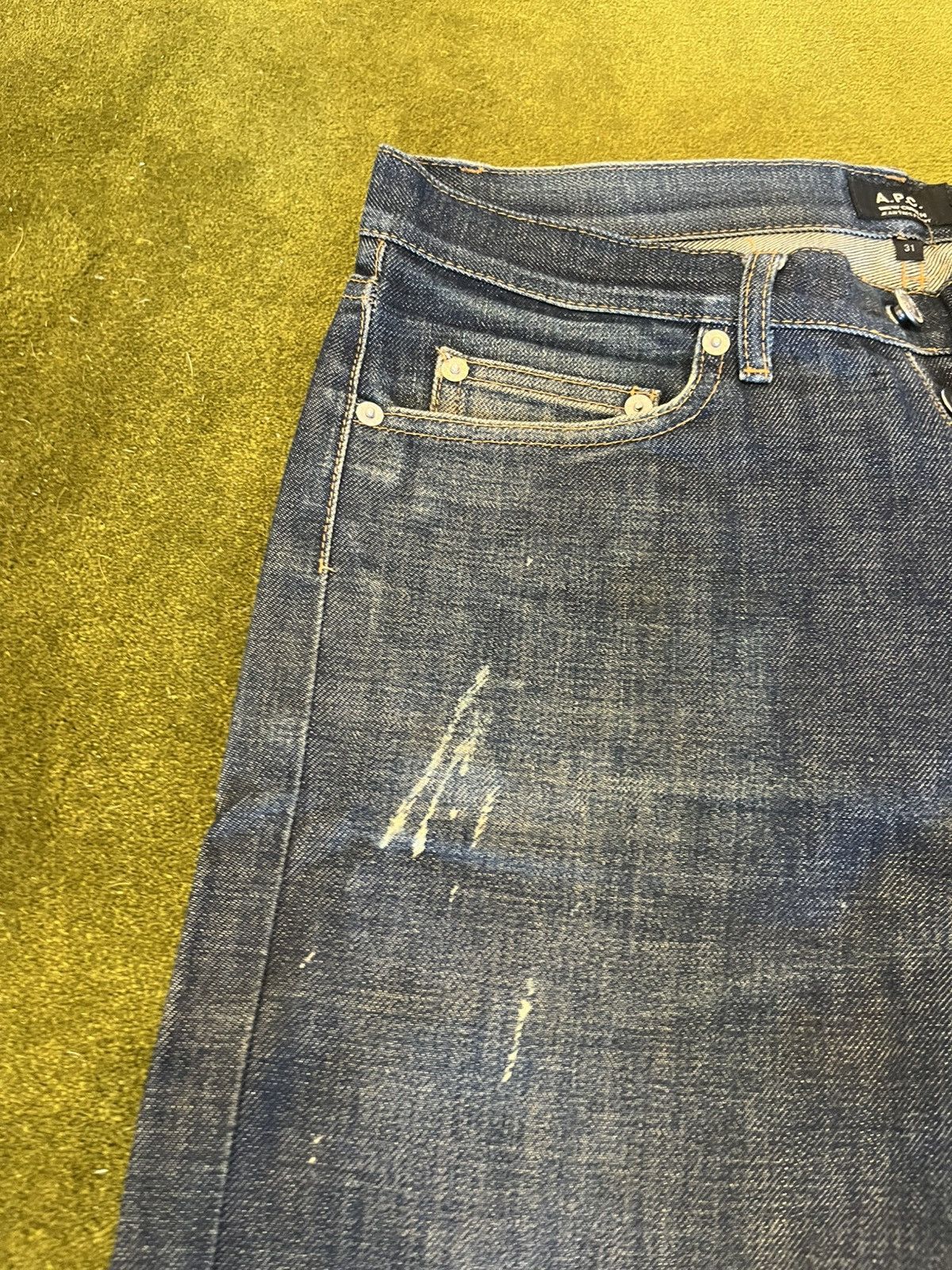 A.P.C. APC Vintage New Cure Jeans Size US 31 - 4 Thumbnail