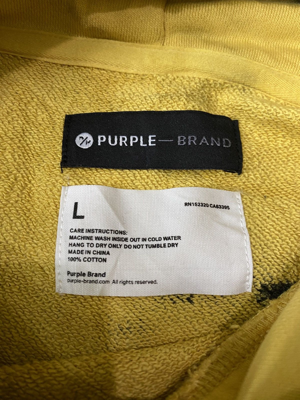 Purple PURPLE BRAND HOODIE. Size US L / EU 52-54 / 3 - 12 Thumbnail