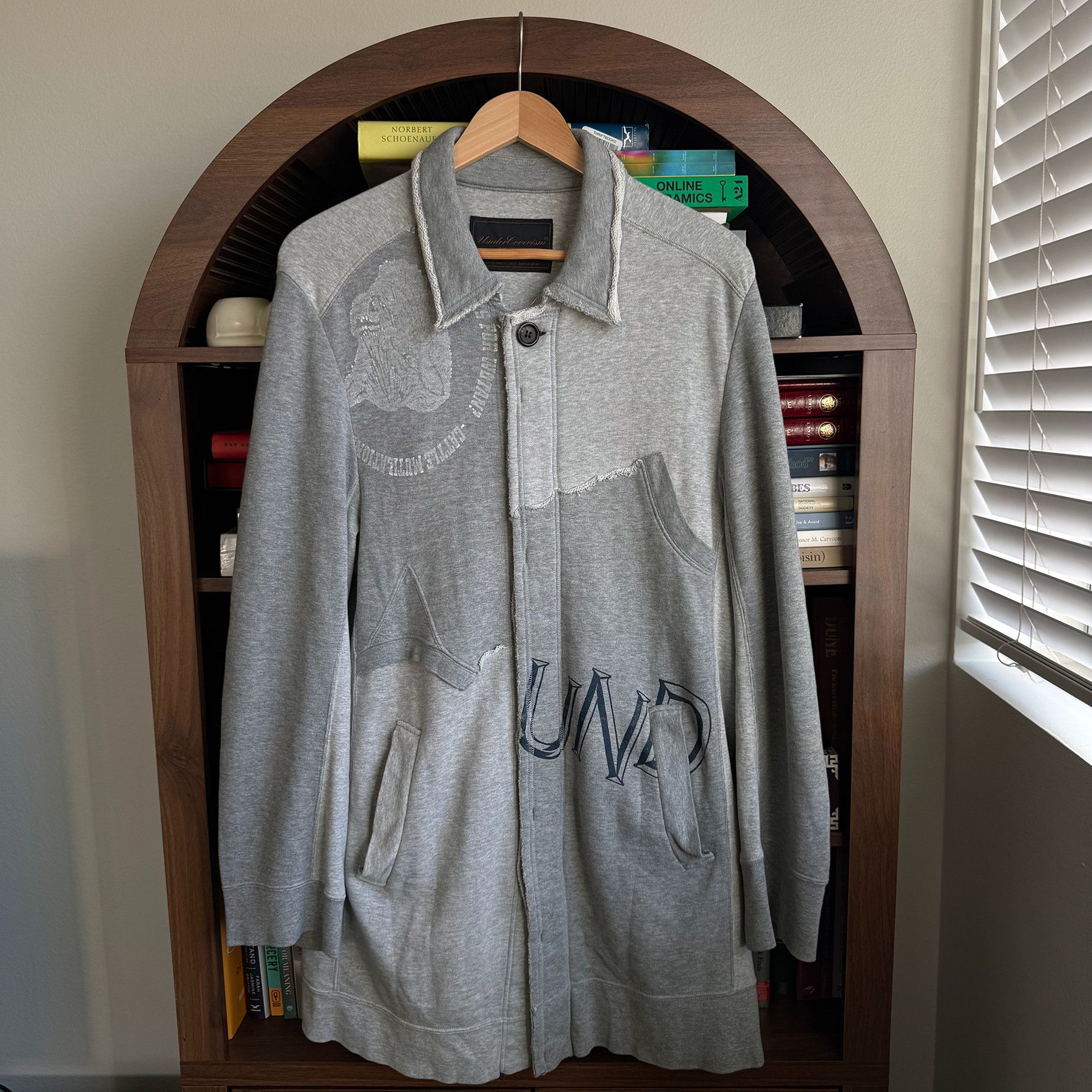 Undercover AW03 Paper Doll Hybrid Reconstructed Peacoat Size US M / EU 48-50 / 2 - 6 Thumbnail