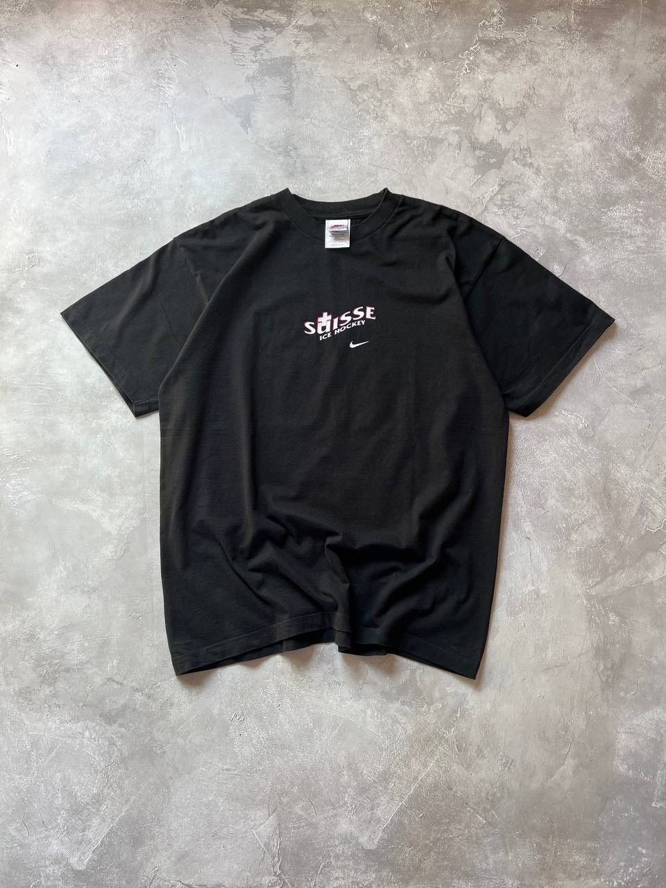 Nike × Vintage Vintage Nike 90s Cotton T-shirt Size US L / EU 52-54 / 3 - 1 Thumbnail