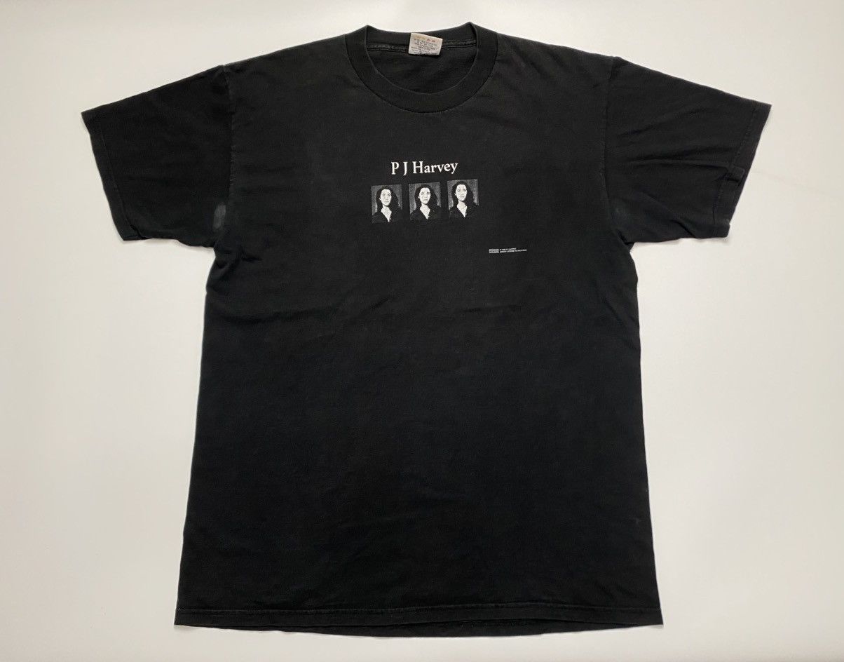 Band Tees Vintage 90s Pj Harvey OG tee by nice man Size US XL / EU 56 / 4 - 3 Thumbnail