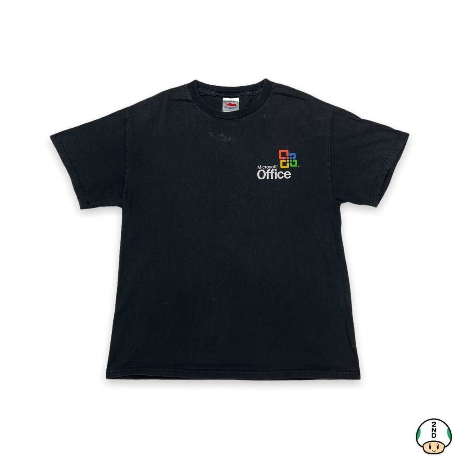 Microsoft × Vintage Vintage Microsoft Windows Office T Shirt Faded Graphic Tee Size US L / EU 52-54 / 3 - 1 Thumbnail