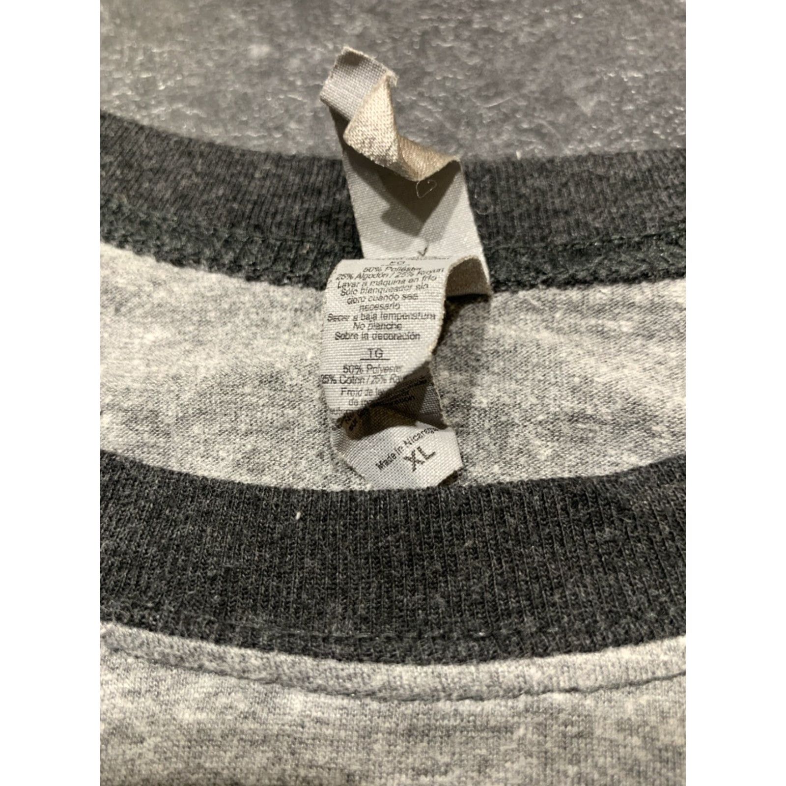 American Apparel University of Alabama Ladies XL Roll Tide T-Shirt 3/4 Sleeve Gray Black Sports Summer Fall Spring Size XL / US 12-14 / IT 48-50 - 4 Thumbnail