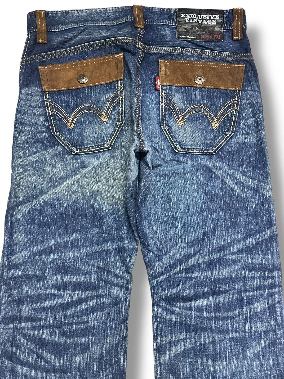 Edwin Edwin Exclusive Vintage Baggy Loose Style With Faded Wash Size US 36 / EU 52 - 7 Thumbnail