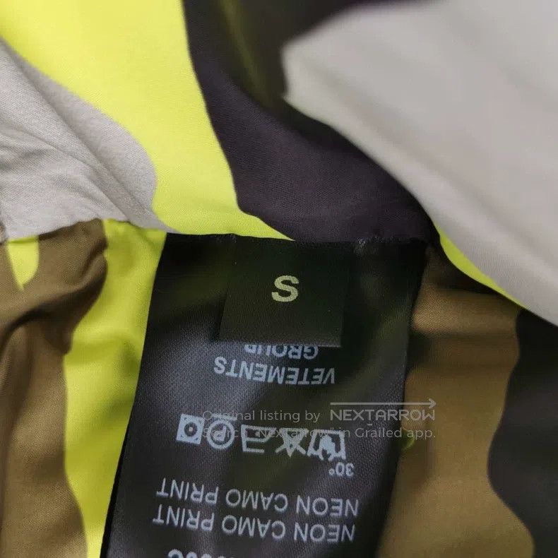 Vetements Vetements Pure cotton color-block zipper down jacket size Size US S / EU 44-46 / 1 - 7 Thumbnail