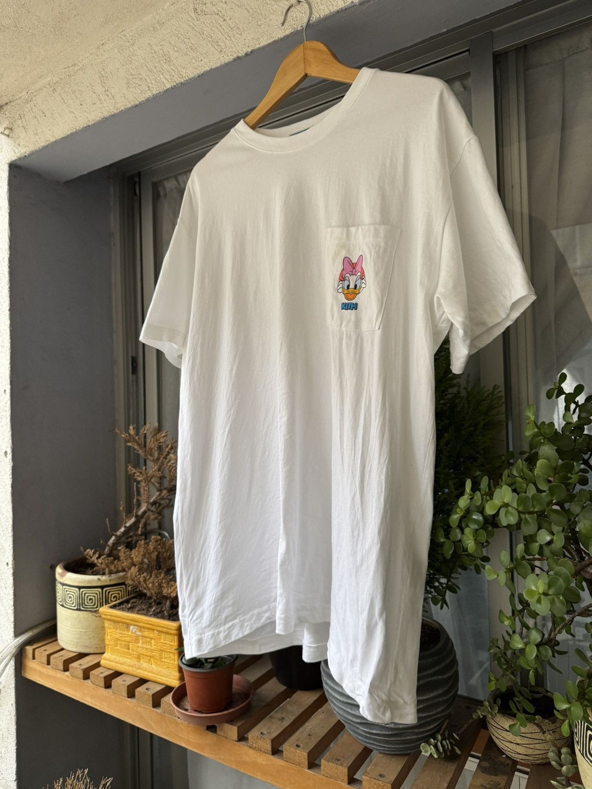 ☆ KITH x DISNEY Donald Duck Just Us tee コラボTシャツ ☆ Kith Disney Donald Duck Just Us Tee White Men's - FW24 - US