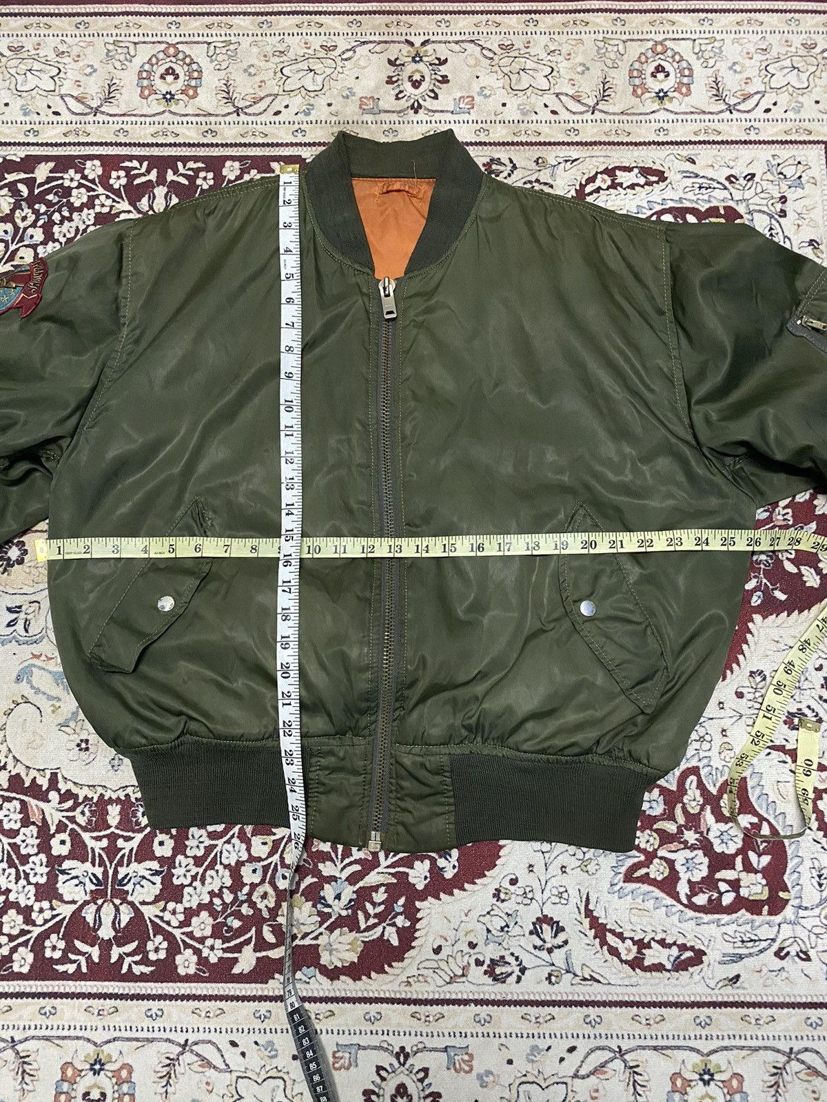 Vintage Vintage Ma-1 flying bomber jacket Size US L / EU 52-54 / 3 - 14 Thumbnail