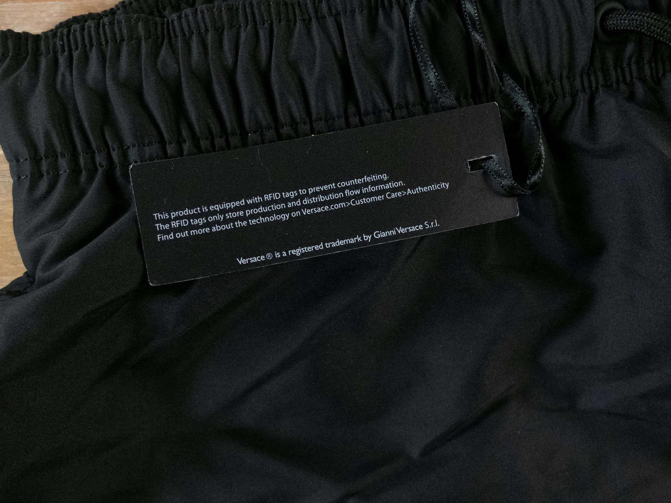 Versace VERSACE black Medusa logo swim shorts 4 Medium trunks Size US 32 / EU 48 - 4 Thumbnail