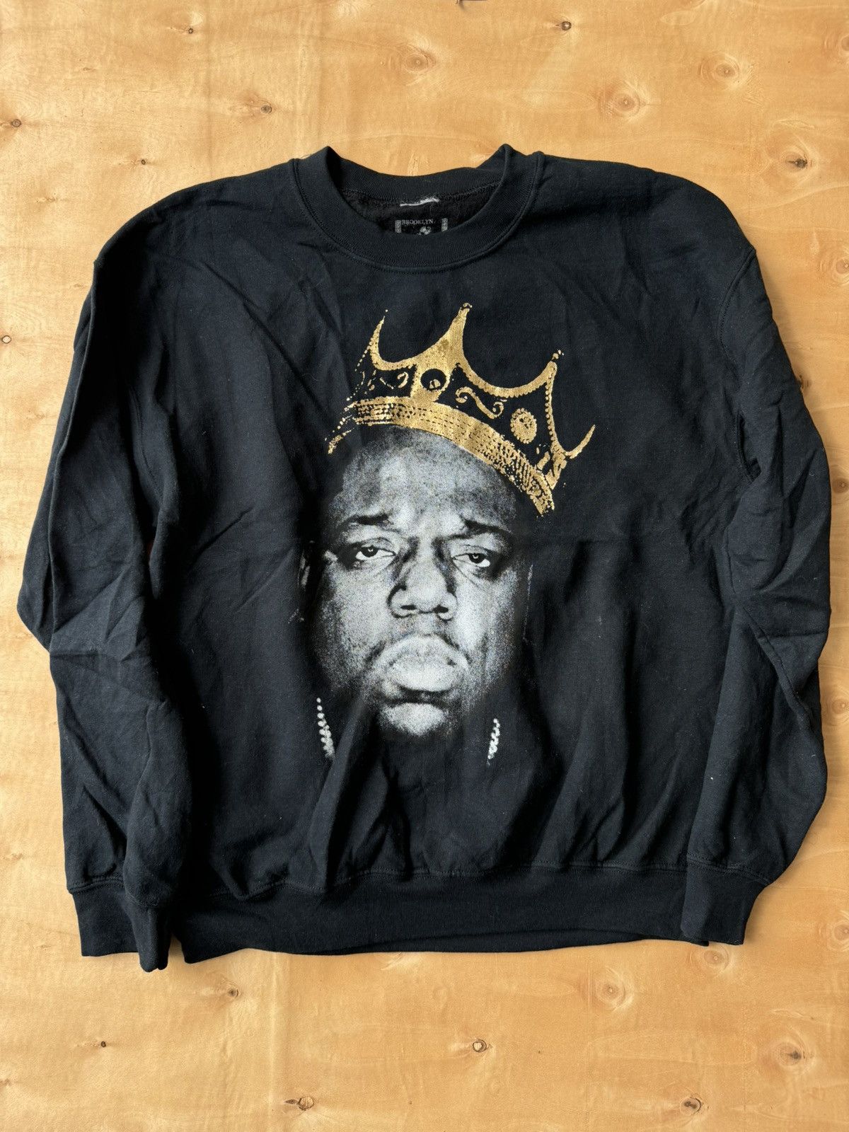 Rap Tees × Vintage Vintage NOTORIOUS BIG SWT01 Size US M / EU 48-50 / 2 - 1 Thumbnail