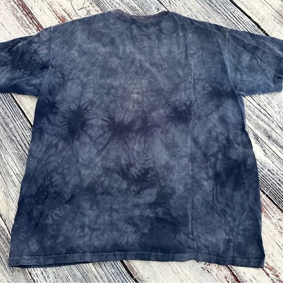 The Mountain Vintage The Mountain American Flag & Wolf Tie Dye T-Shirt Size US XL / EU 56 / 4 - 4 Thumbnail