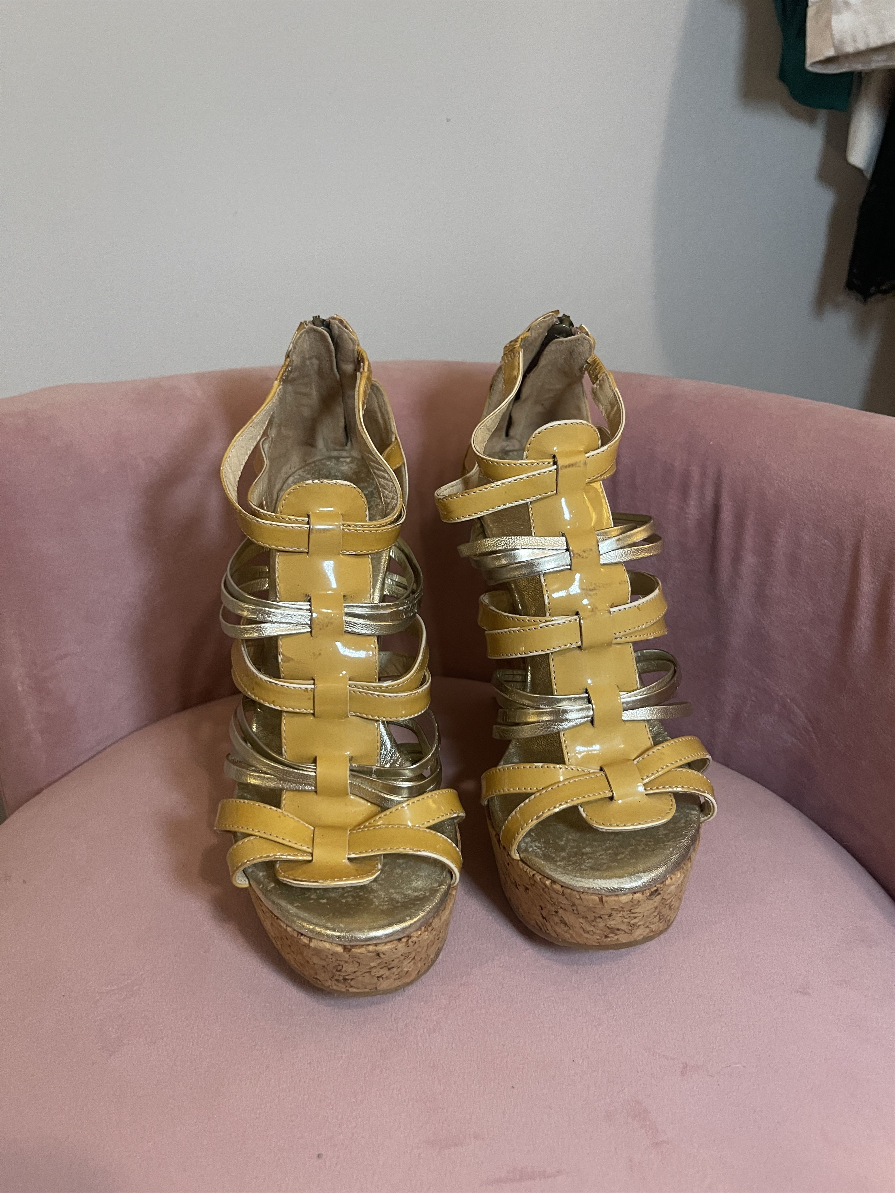 Jimmy Choo jimmy choo platform wedges Size US 7 / IT 37 - 2 Thumbnail
