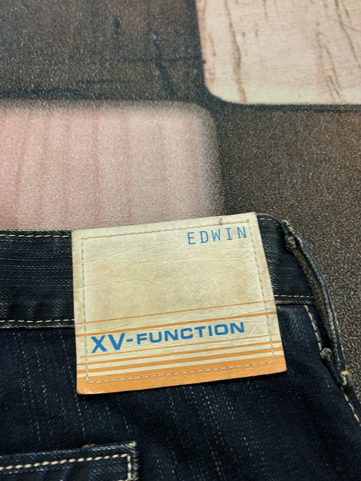 Japanese Brand EDWIN rusty mud wash curve twist jeans i6w9 style Size US 31 - 14 Thumbnail