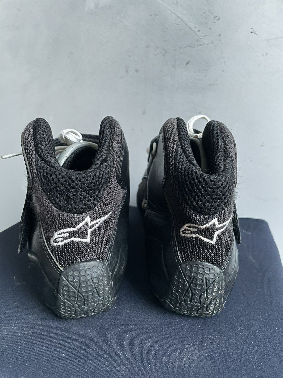 Hedi Slimane Alpinestars Black moto racing Sneakers balenciaga style y2k Size US 8 / EU 41 - 9 Thumbnail