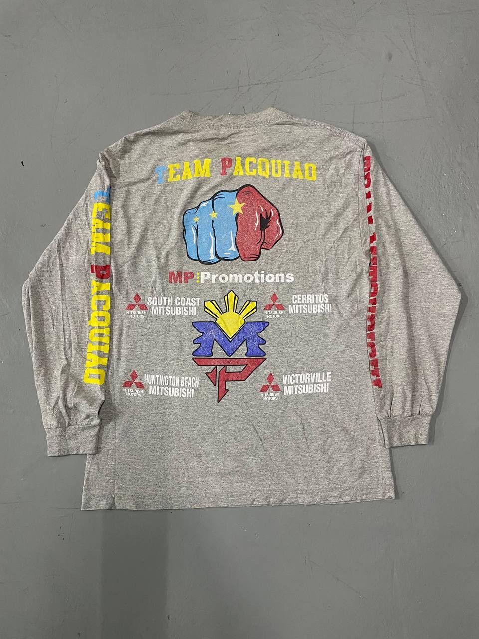 Japanese Brand TEAM PACQUIAO VINTAGE Size US M / EU 48-50 / 2 - 4 Thumbnail