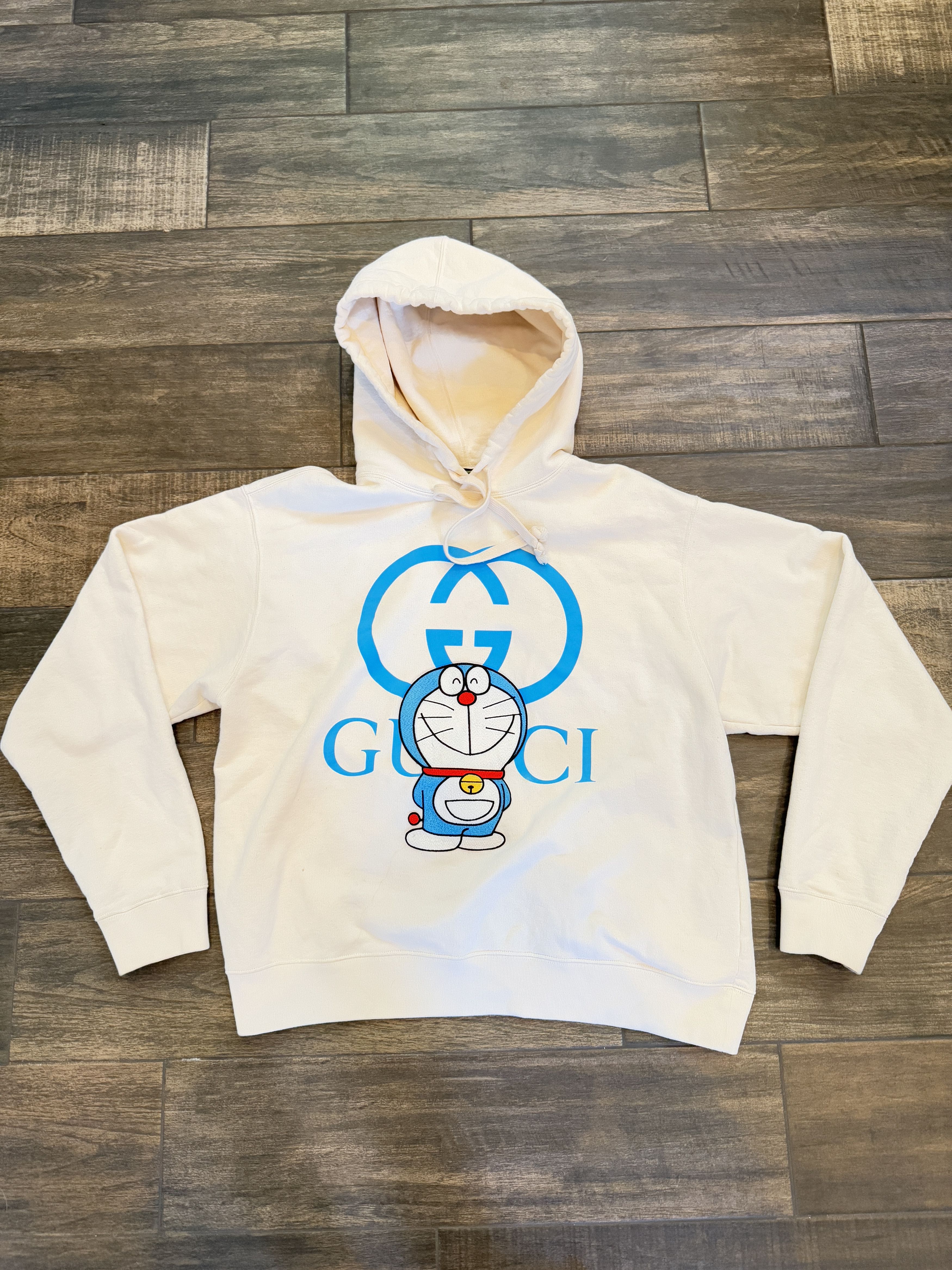 注目コラボ Gucci X Doraemon コットンフーディー 注目コラボ Gucci X Doraemon コットンフーディー