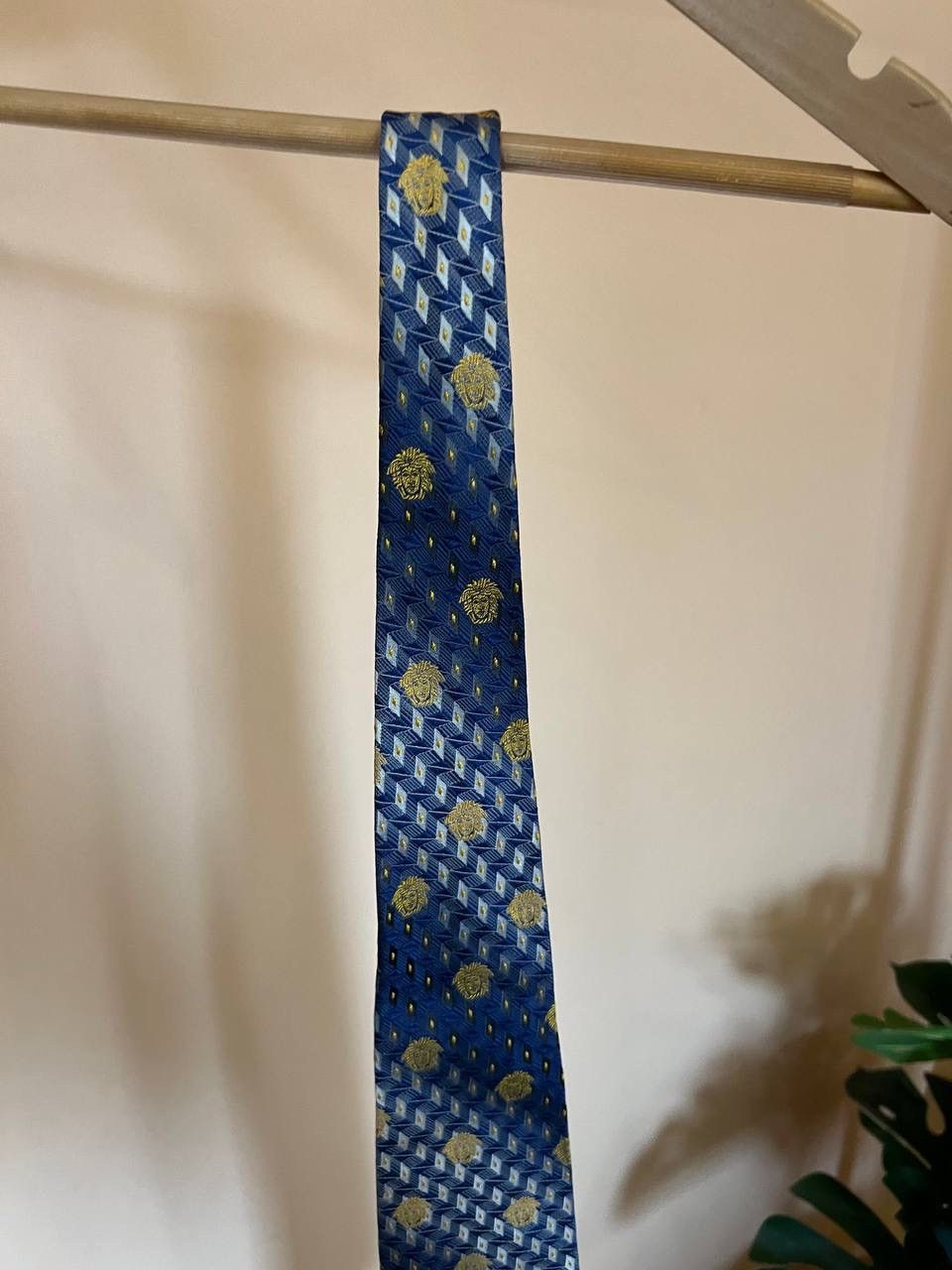 Versace × Vintage Rare Vintage Gianni Versace Medusa Silk Tie Made in Italy Size ONE SIZE - 5 Thumbnail