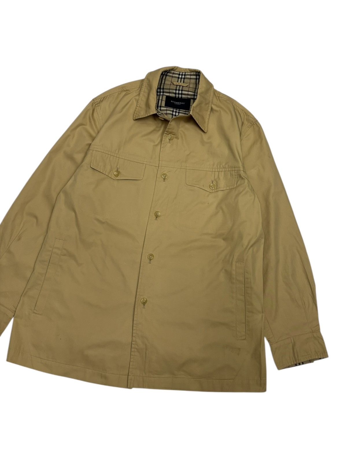 Burberry Vintage Burberry London Check Lightweight Jacket Size US L / EU 52-54 / 3 - 9 Thumbnail