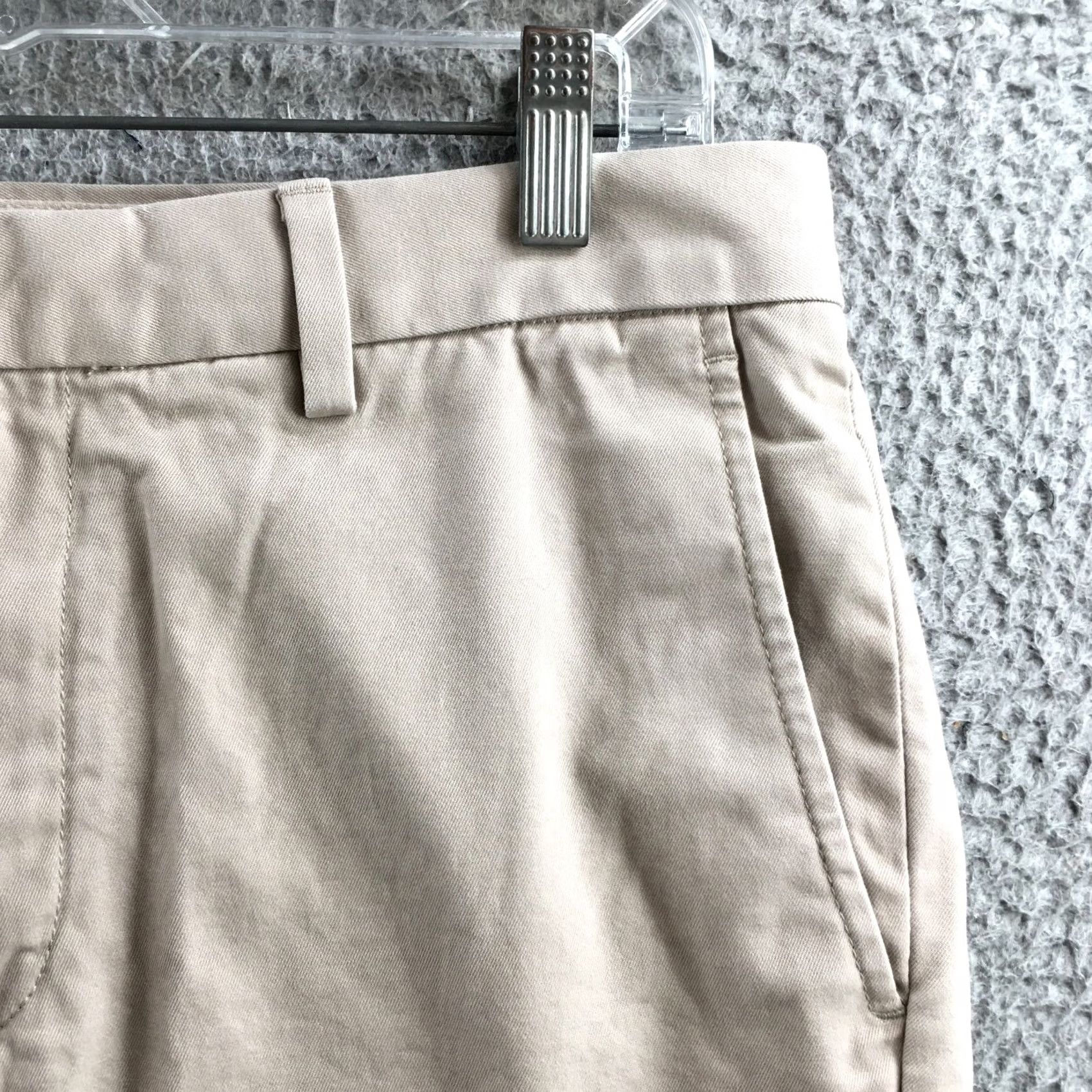 Banana Republic Banana Republic Aiden Chino Pants Mens 32x30 Beige Cotton Regular Fit Casual Shirt? Size US 32 / EU 48 - 4 Thumbnail