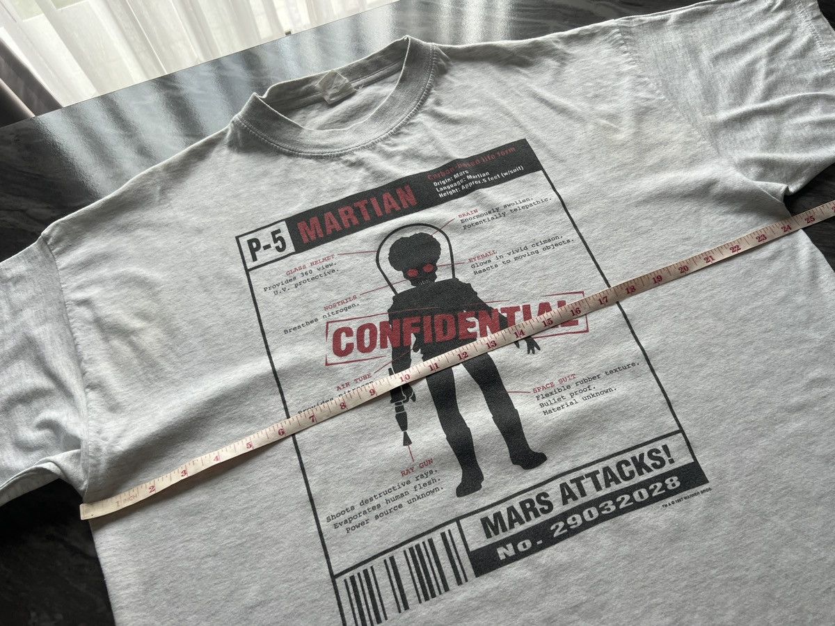 Vintage × Warner Bros Mars Attacks : Warner Bros 1997 Martian Confidential Size US XL / EU 56 / 4 - 10 Thumbnail