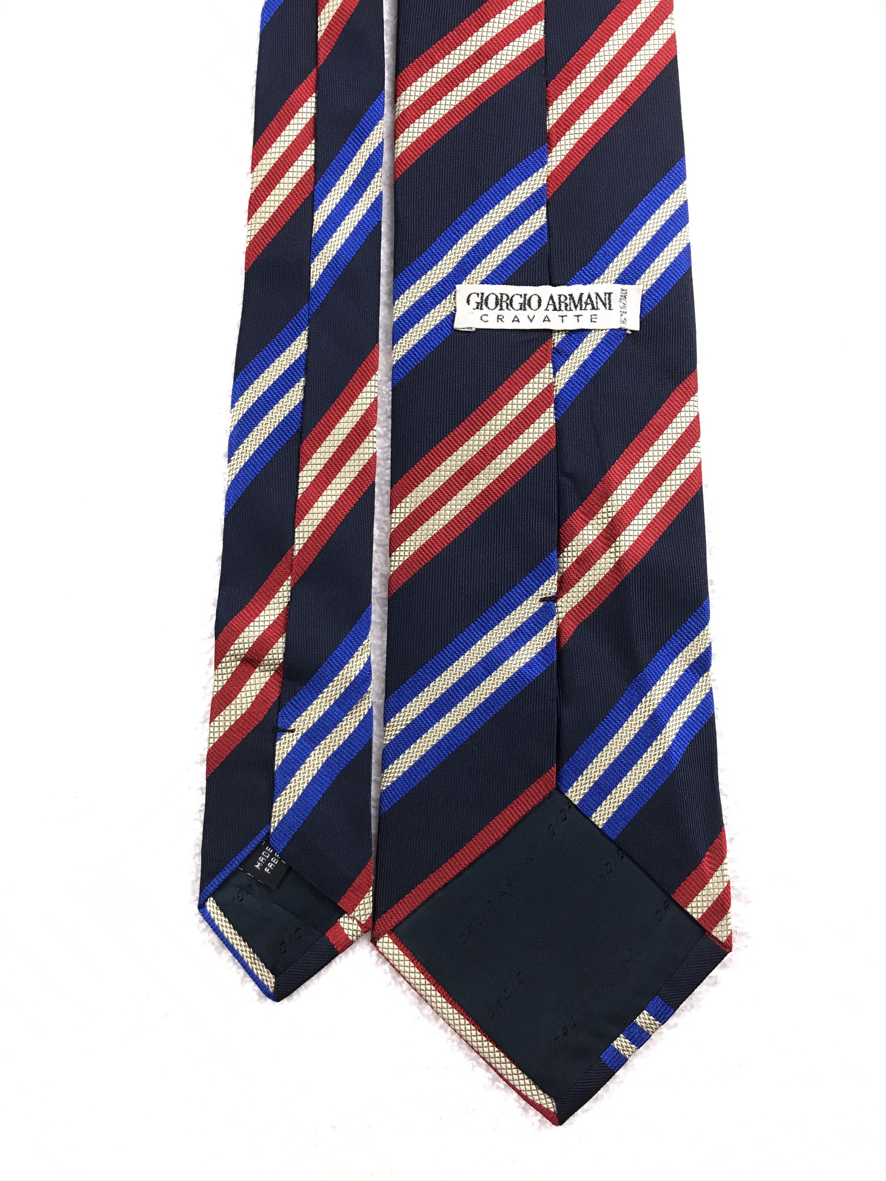 Giorgio Armani × Vintage Vintage Giorgio Armani Silk Necktie Size ONE SIZE - 4 Thumbnail