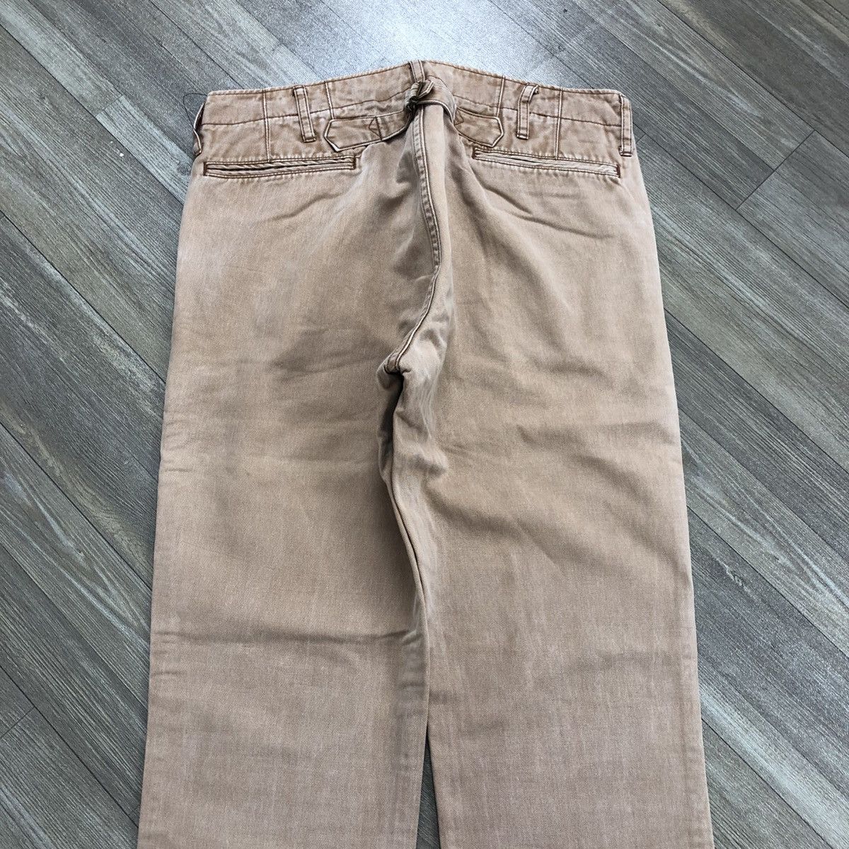 Visvim 2000s Vintage Visvim Buckle Back Chinos Casual Pants Luxury Size US 30 / EU 46 - 12 Thumbnail