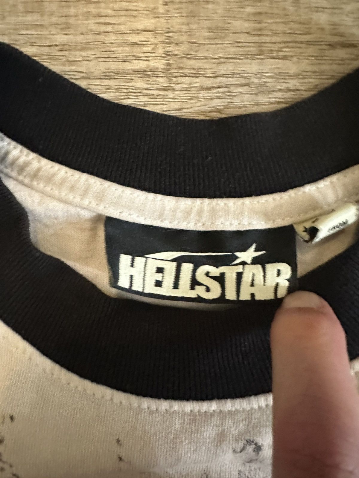 HELLSTAR Hellstar Hockey Jersey Mask Graphic Tee (S oversized) Size US S / EU 44-46 / 1 - 3 Thumbnail