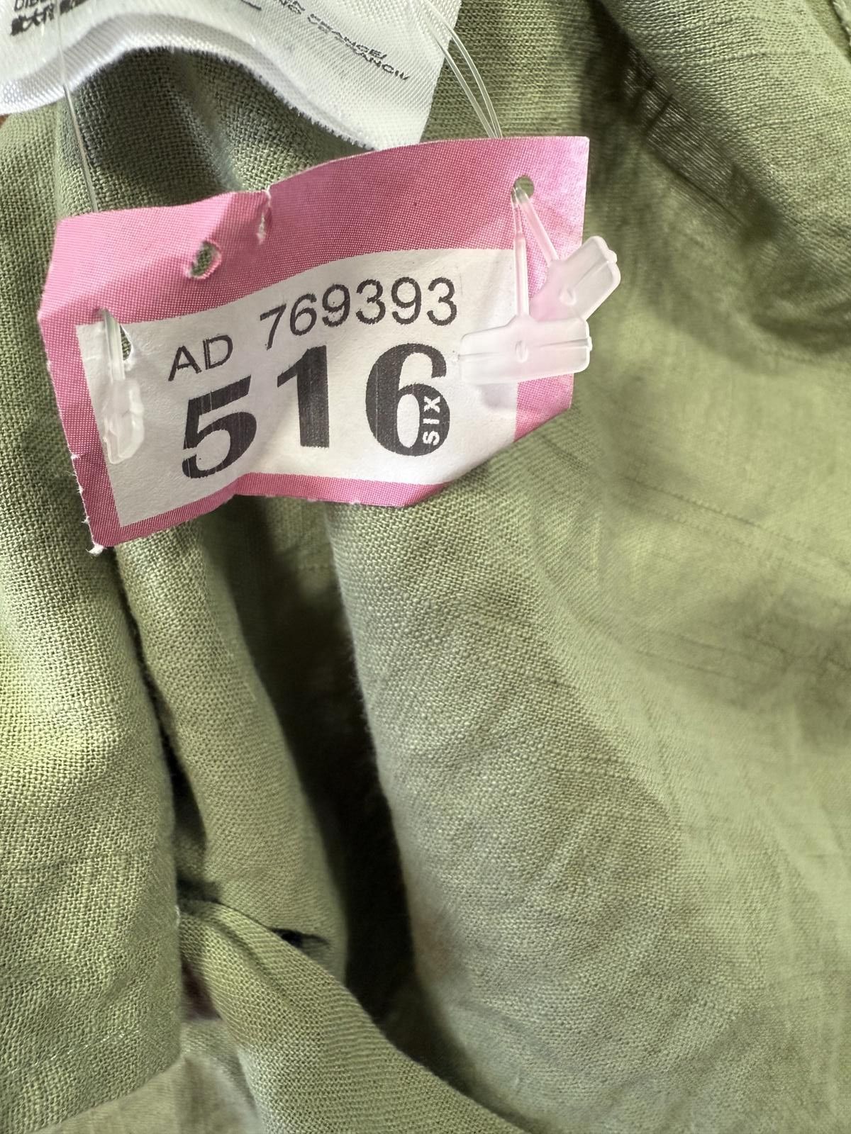 Designer Linen Long Sleeve Shirt Size US L / EU 52-54 / 3 - 1 Thumbnail