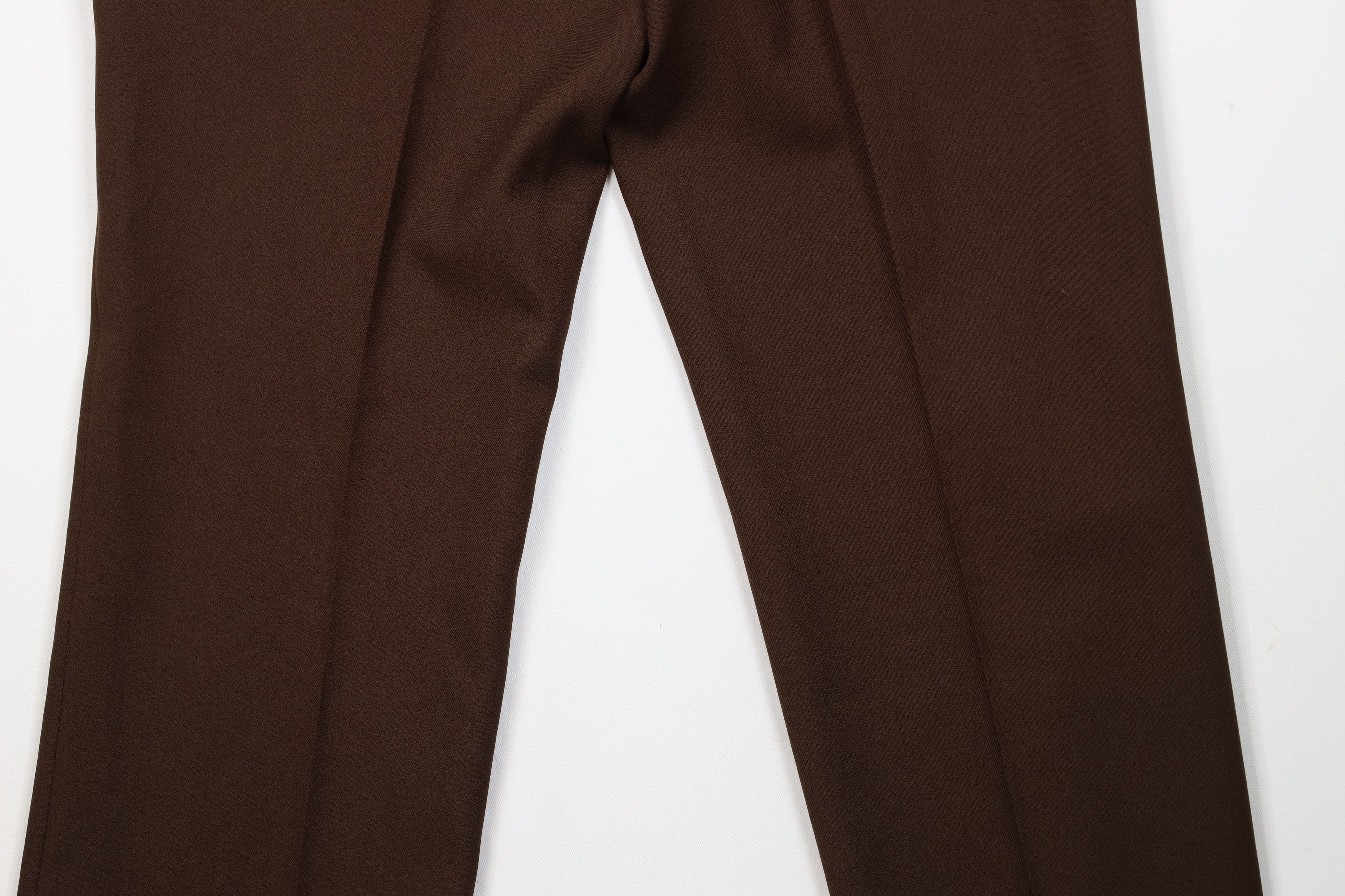 Vintage Vintage 70s Streetwear Bell Bottoms Chino Pants Brown USA Size US 36 / EU 52 - 13 Thumbnail