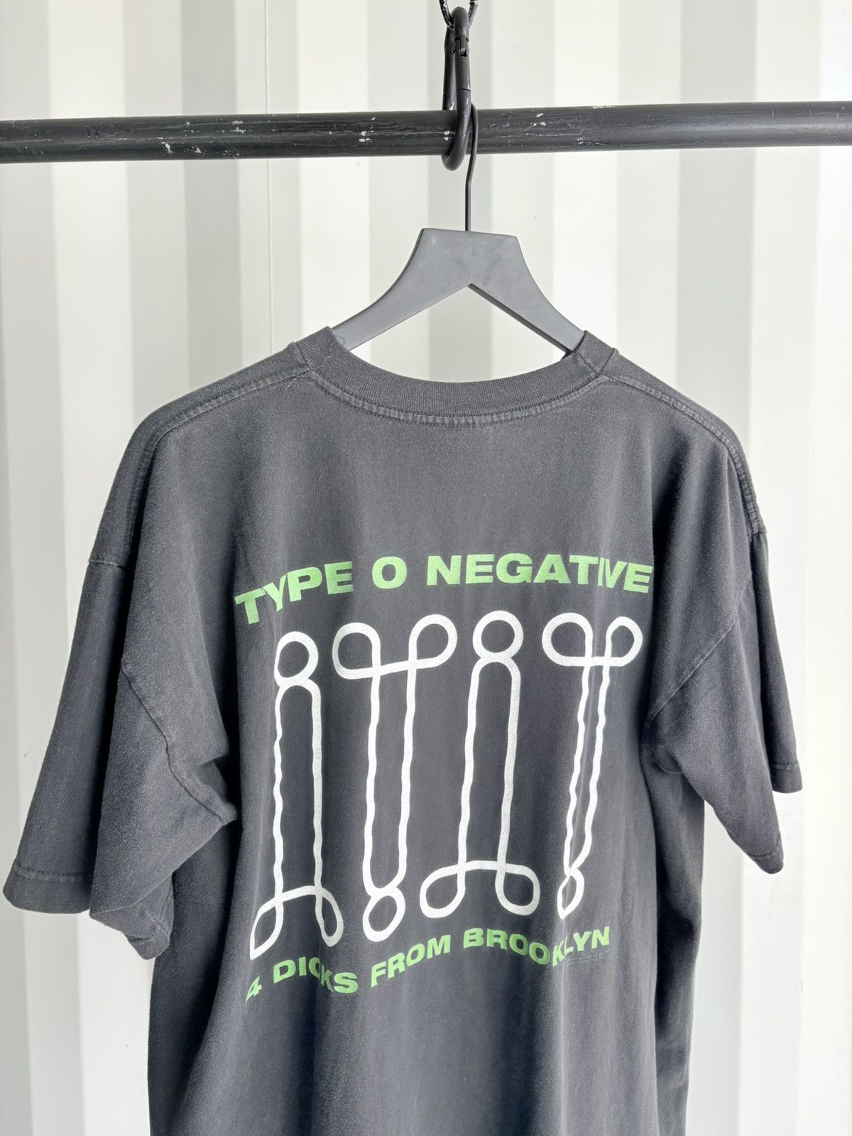 Band Tees Type O Negative Faded Distressed Shirt Grunge Band Size US XL / EU 56 / 4 - 5 Thumbnail