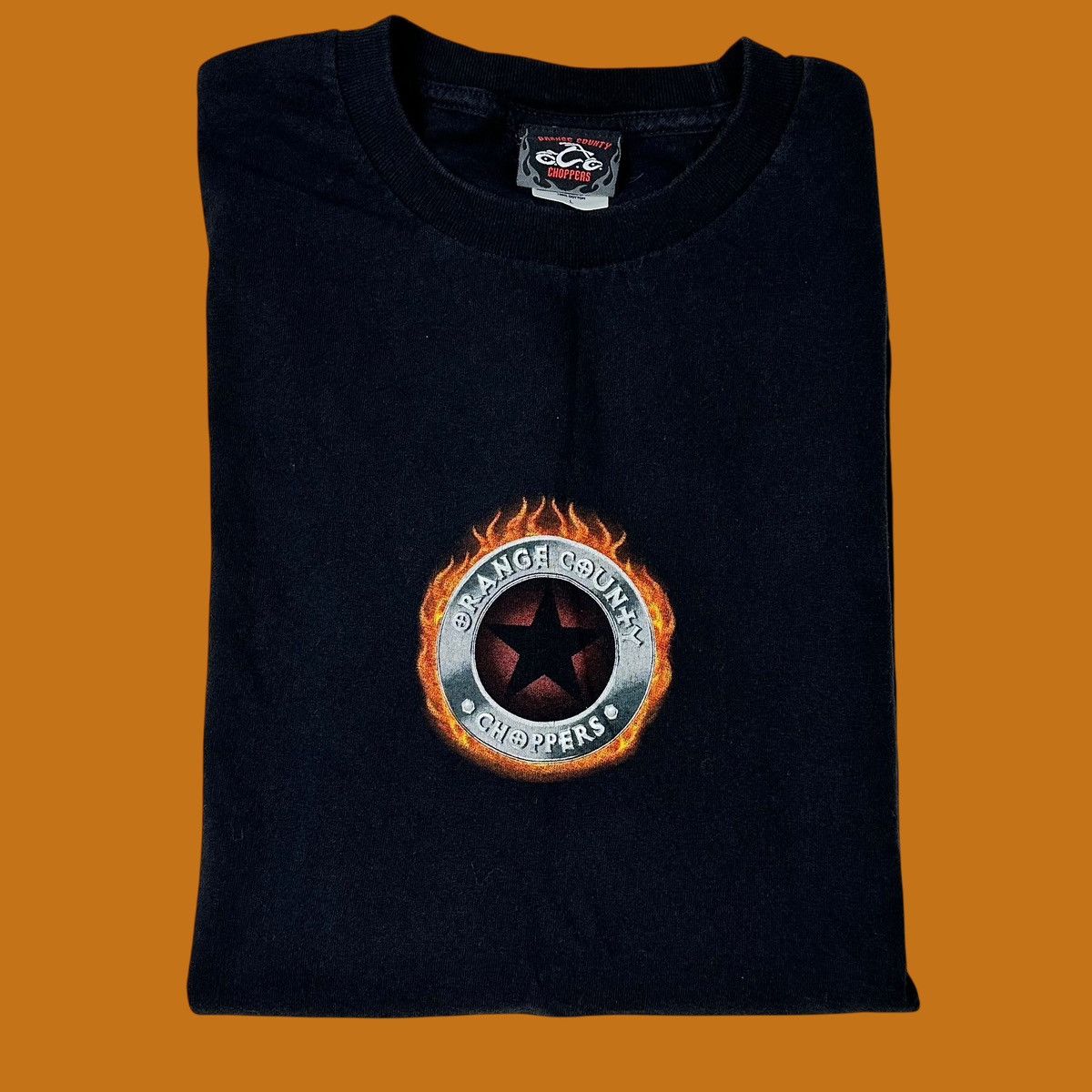 Vintage Vintage Orange County Choppers Biker T-Shirt 2003 Size US L / EU 52-54 / 3 - 4 Thumbnail
