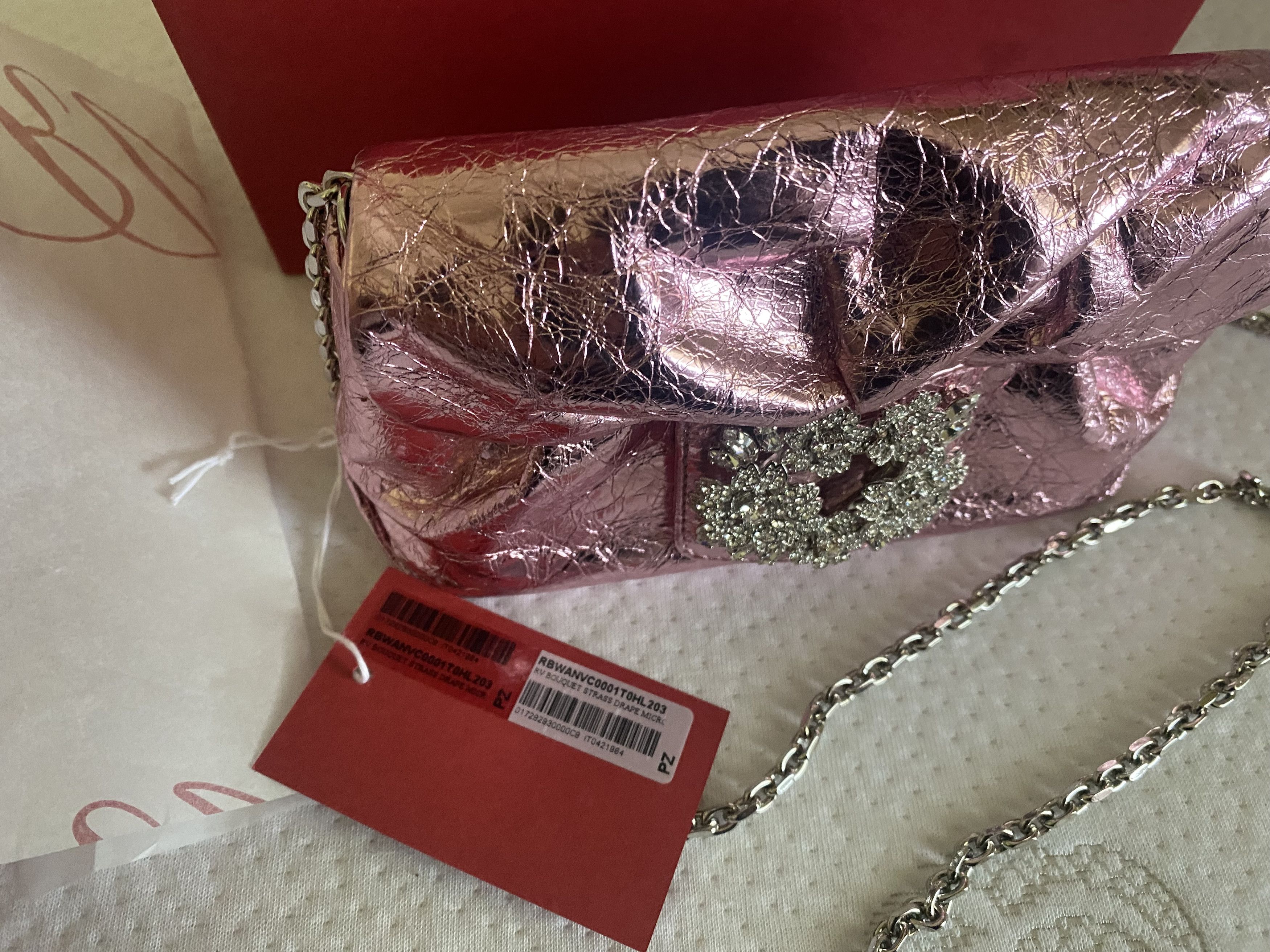 Roger Vivier RV bouquet drape mini Size ONE SIZE - 4 Thumbnail