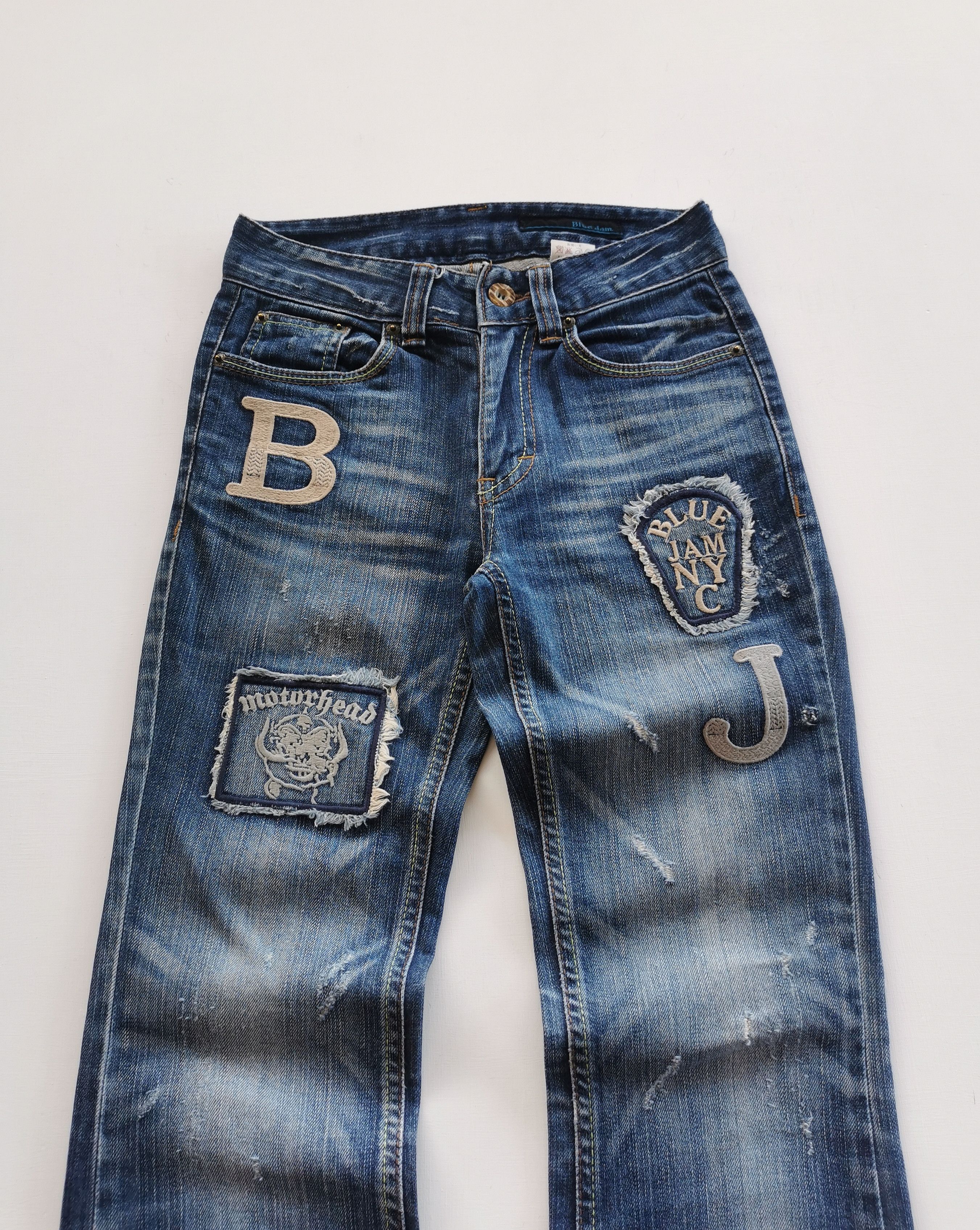 Flare Patches Motorhead Jeans