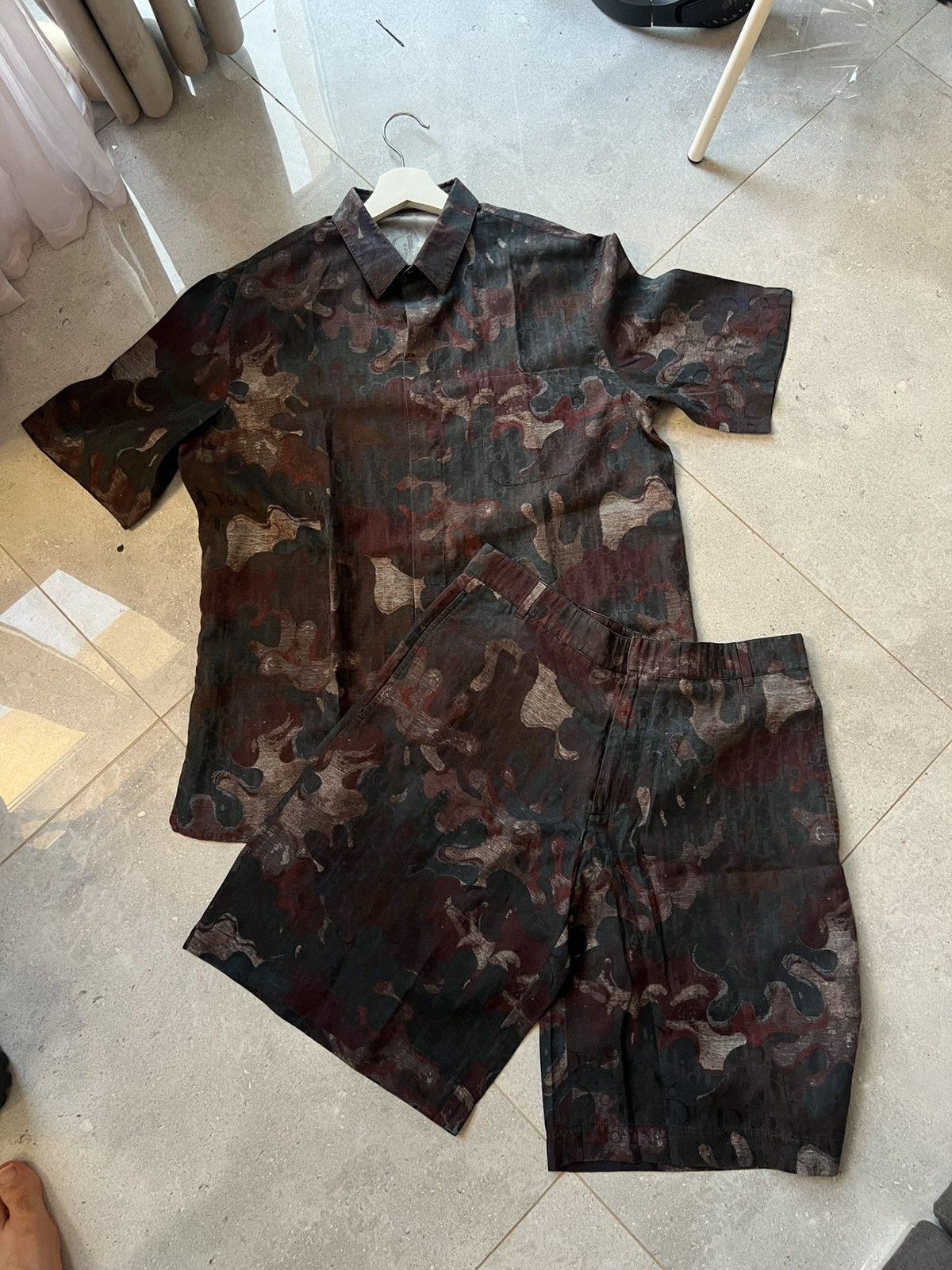 Dior Dior x Peter Doig Monogram Silk Set Size US M / EU 48-50 / 2 - 1 Thumbnail