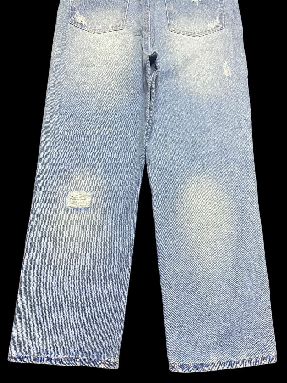Japanese Brand Vintage Japanese Chipclip Faded Wash Distressed Style Jeans Size US 28 / EU 44 - 6 Thumbnail